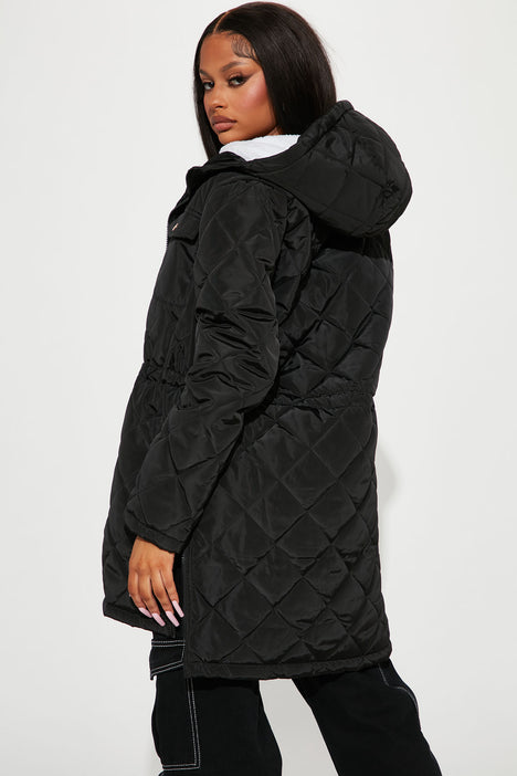 Marc new york 2024 cascade quilted parka