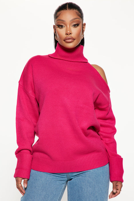Fashion nova pink sweater online