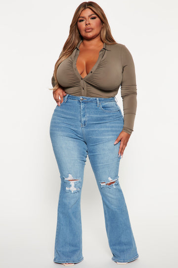 Fashion nova jeans plus size clearance