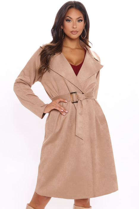 Trench coat dress fashion nova top