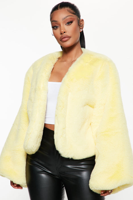 A Little Extra Jacket Yellow Fashion Nova Jackets Coats