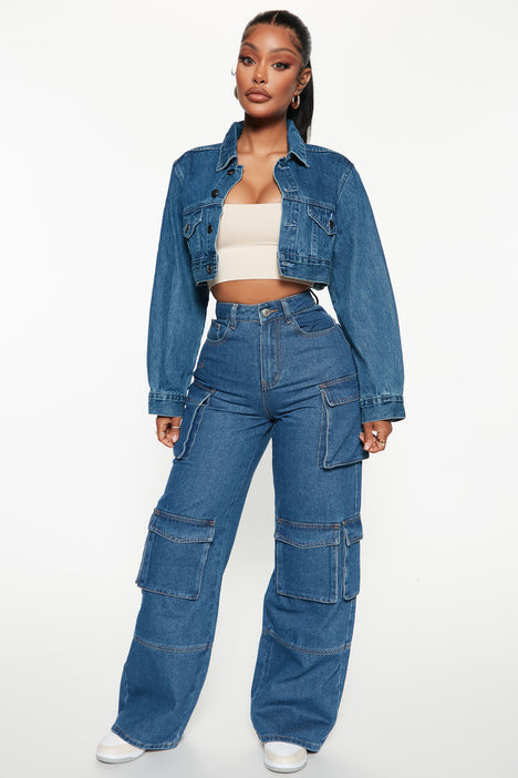 Super cropped jeans outlet