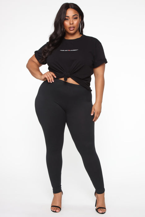 Fashion nova on sale leggings plus size