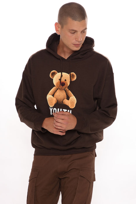 Teddy bear youth hoodie outlet
