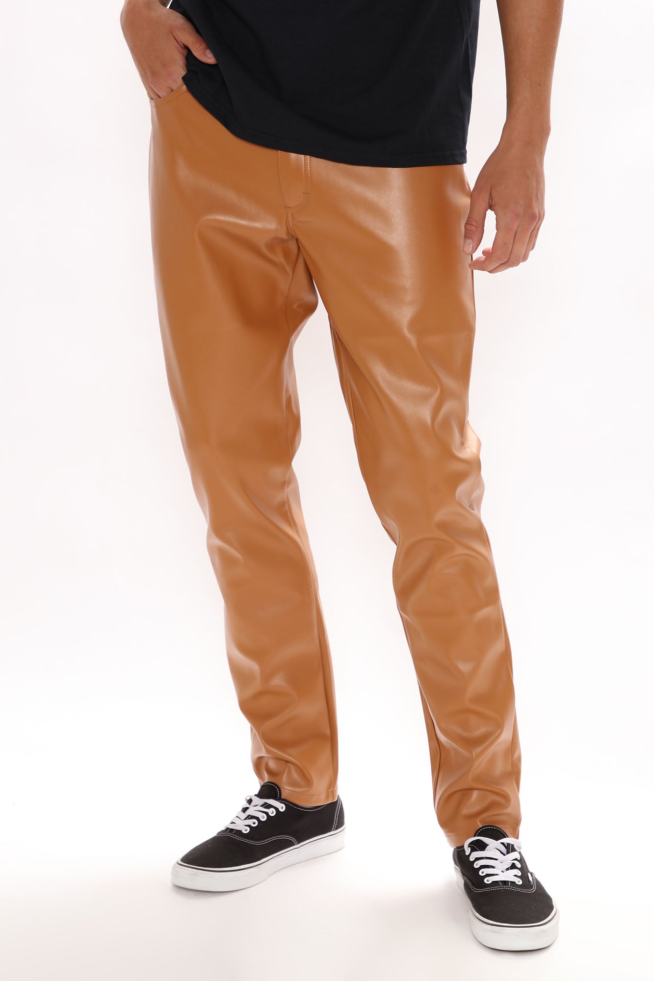 Casual Wear Regular Fit Light Brown Mens Pant