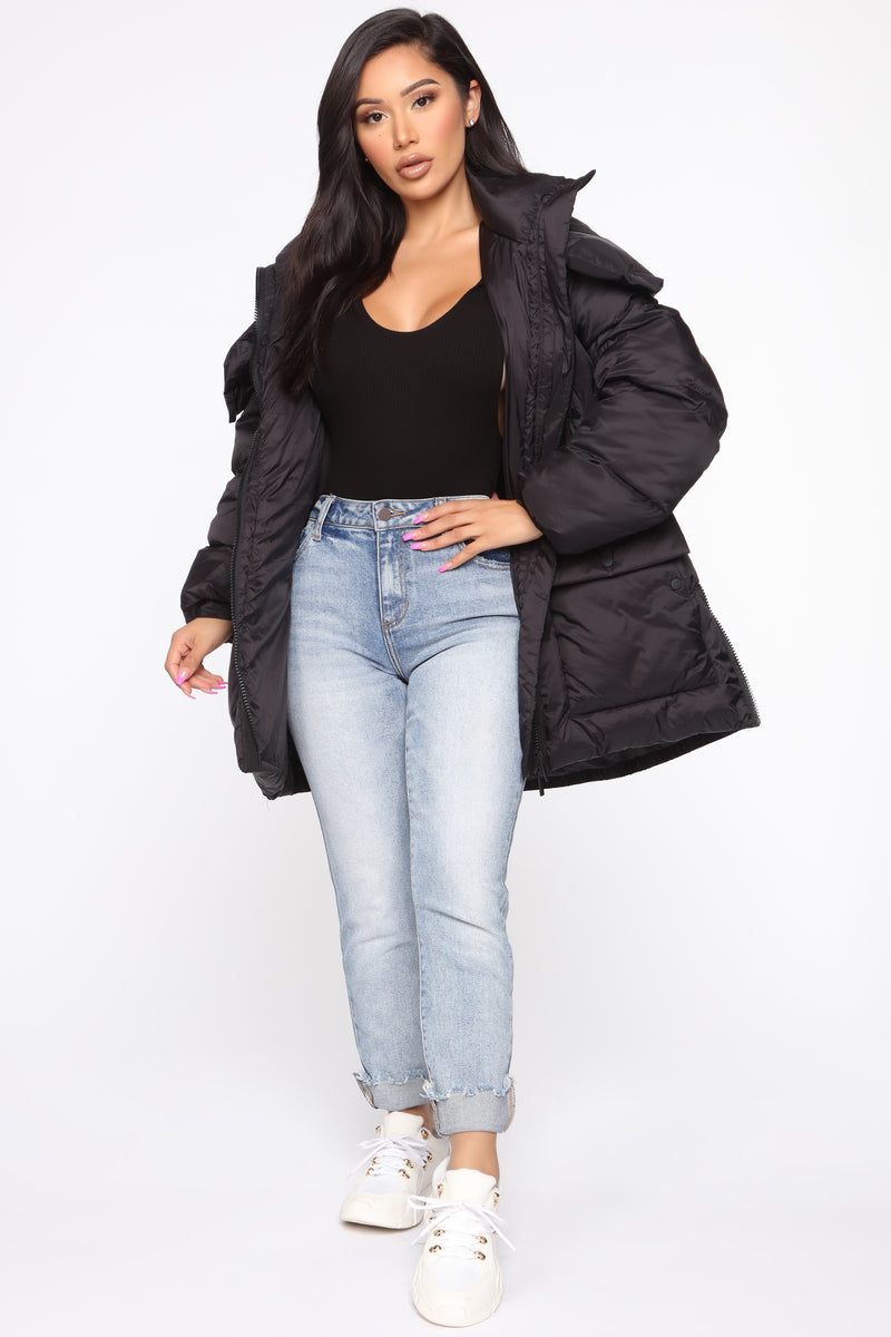 High Demand Puffer Jacket - Black | Fashion Nova, Jackets & Coats ...