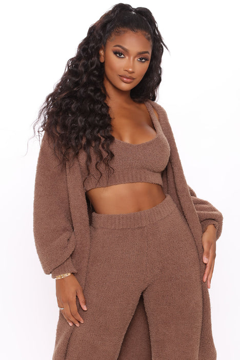 Fashion nova fuzzy lounge store set