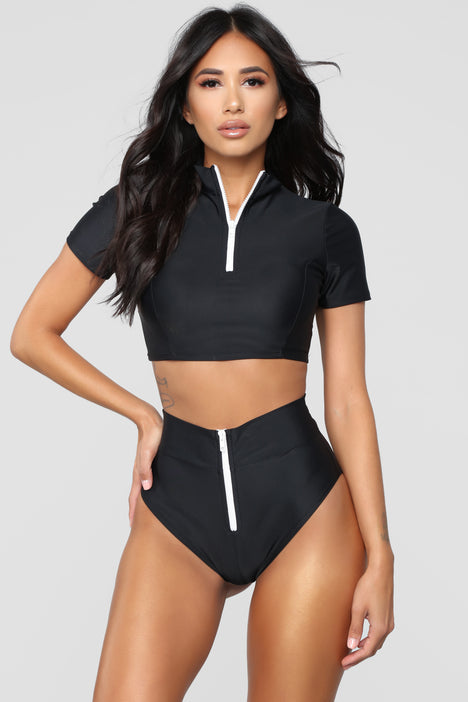 Water Sports Bikini Black
