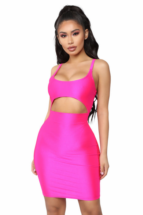 Cut to the online chase mini dress