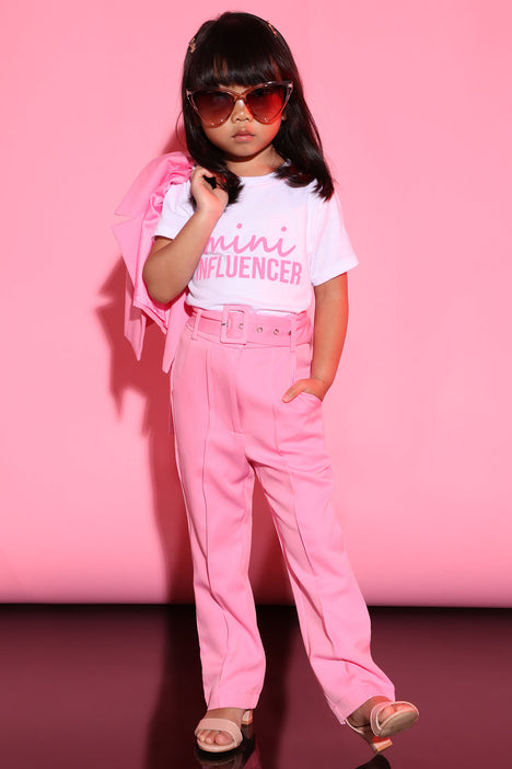 Nova, White Kids Nova Fashion Tops Tee - Fashion & Influencer Mini | T-Shirts |