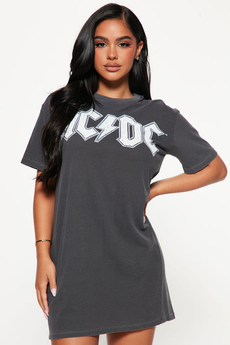 Acdc t shirt dress shop