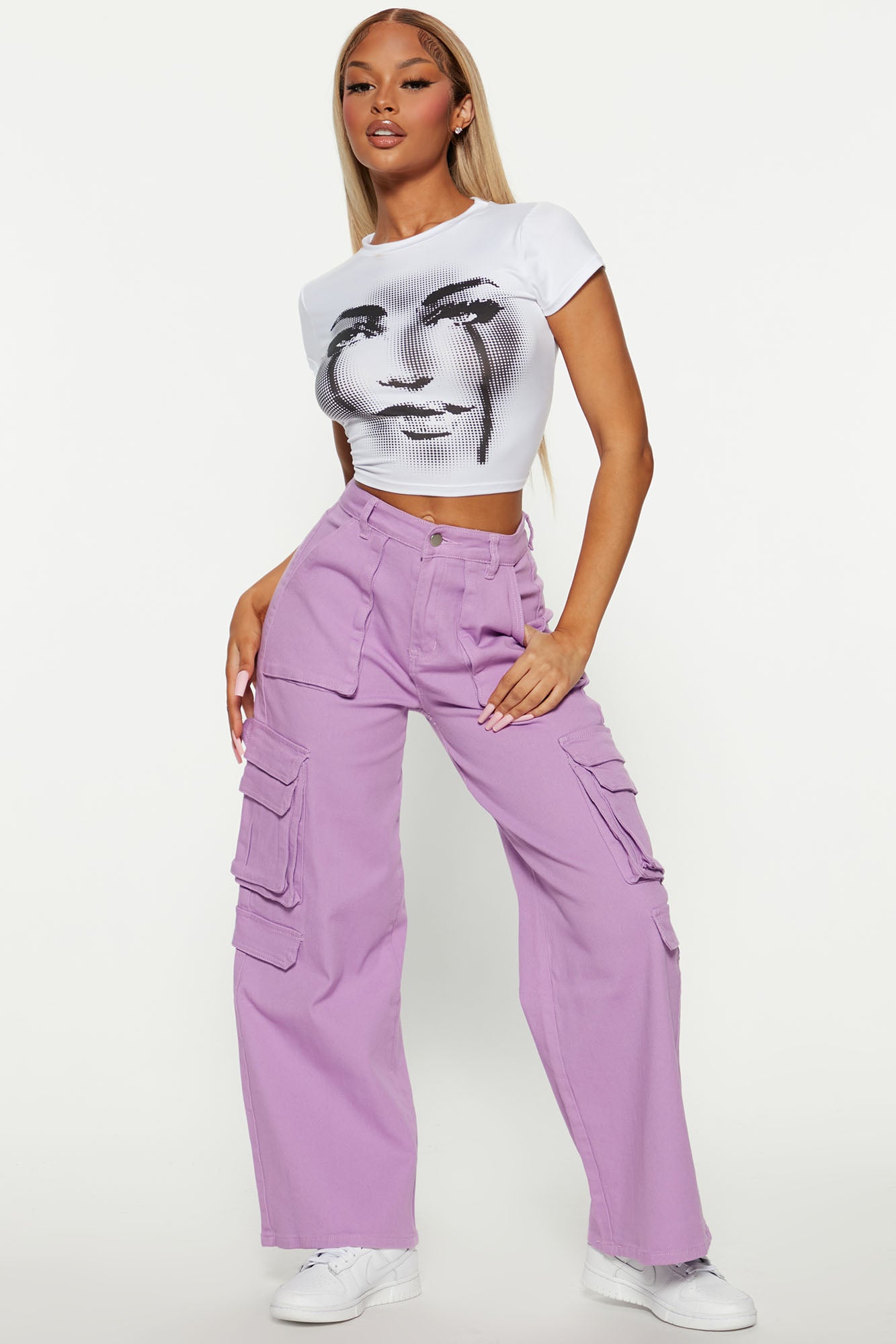 Oh So 90s Cargo Pants 29 - Lavender