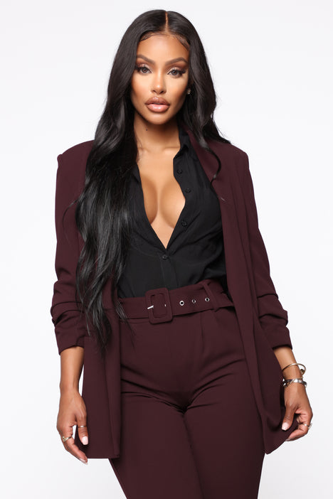 Fashion nova celine blazer store