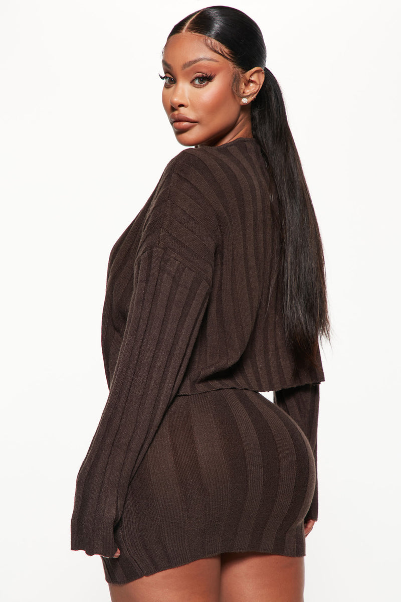 Ensemble Pull Et Jupe Glamour Noir - Taille M, Pour Soirée/Cocktail