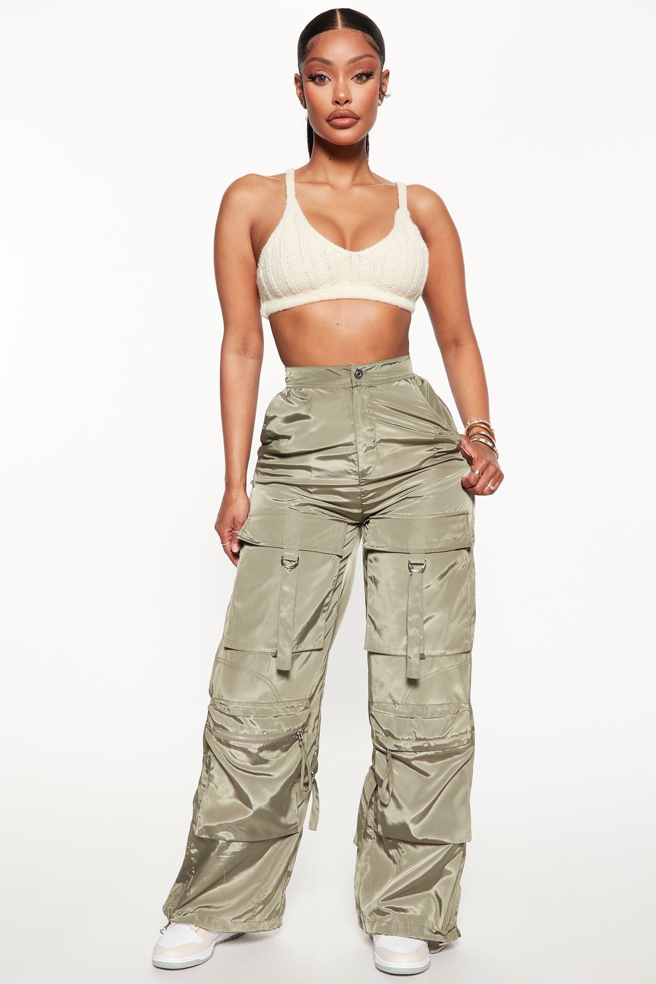 Only For Cargo Fashion Nova, Pant Parachute You Nova - | Fashion Olive 32 Pants 