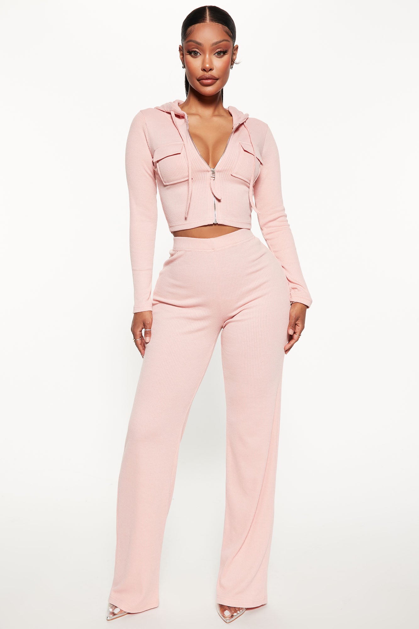 Fashion nova pink pants 2025