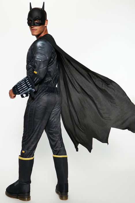 Batman 5 Piece Costume Set - Black