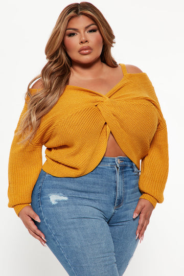 Yellow plus size tops 2025