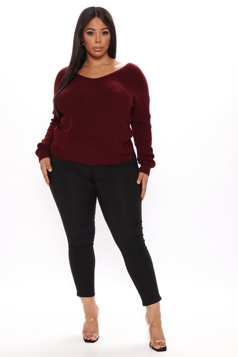 Fashion nova best sale plus size sweaters