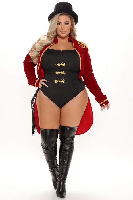 Plus size circus shop costume