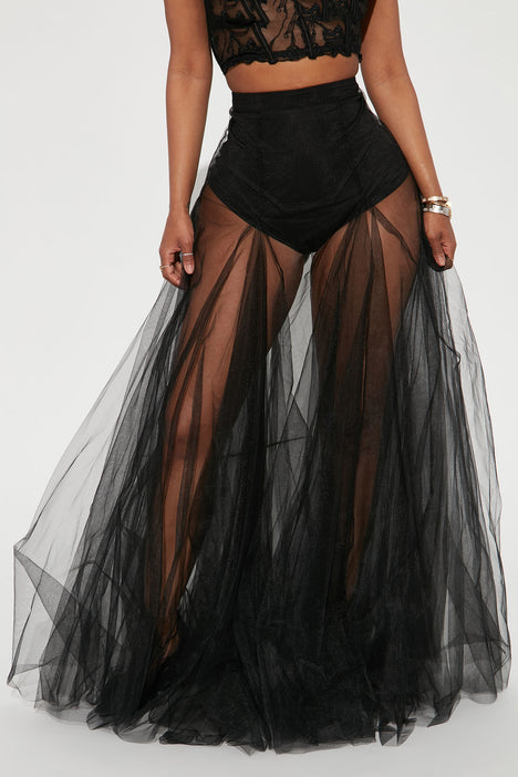 Material Girl Maxi Skirt Black Fashion Nova Skirts Fashion Nova