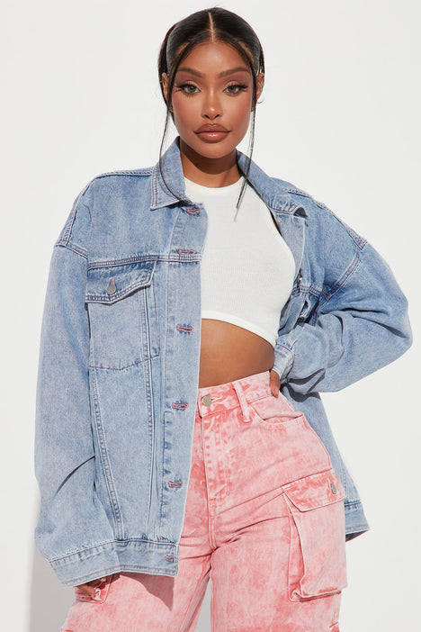 No Love Lost Denim Jacket Light Wash