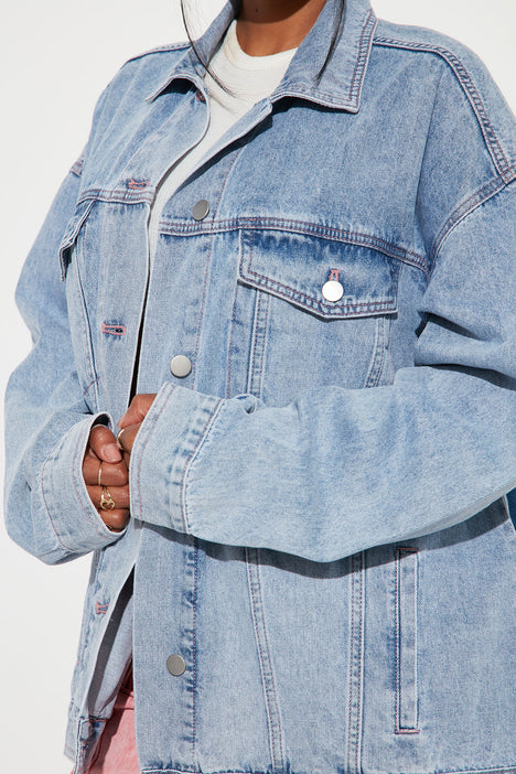 No love denim light wash 2025