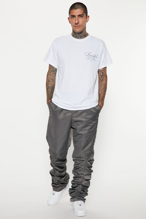 Fashion nova stacked sweatpants shop