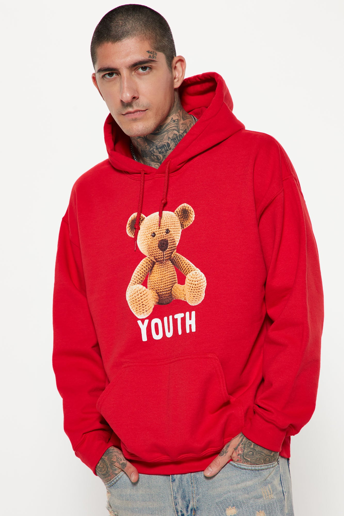 Teddy youth hoodie new arrivals