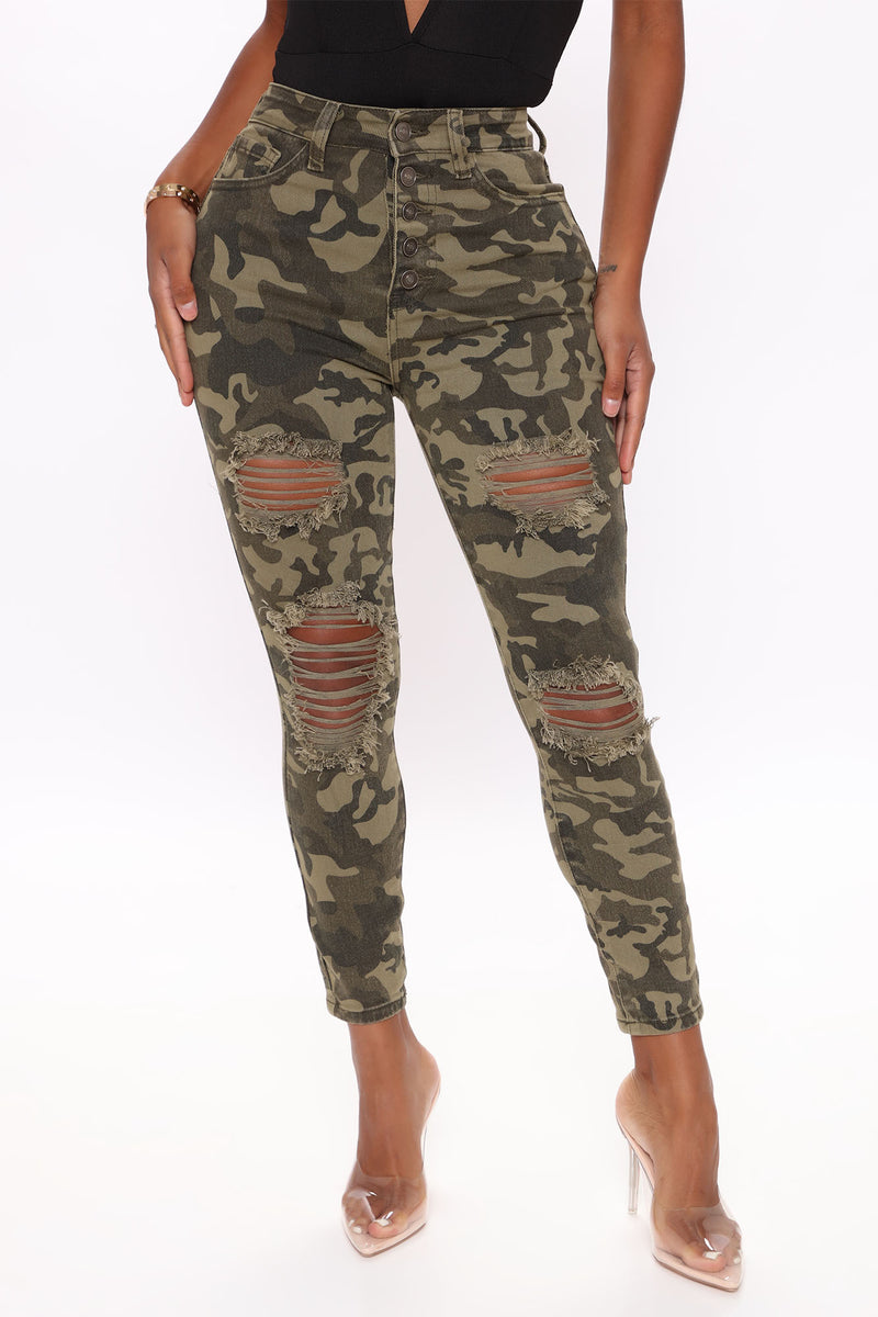 Have You Seen Her Camo Ankle Jeans - Camouflage | Fashion Nova, Jeans ...