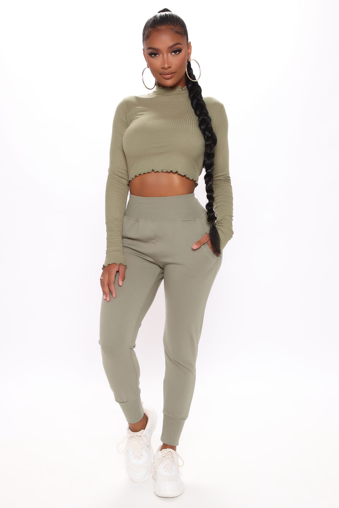 The New Look Joggers Olive Fashion Nova Pants Fashion Nova