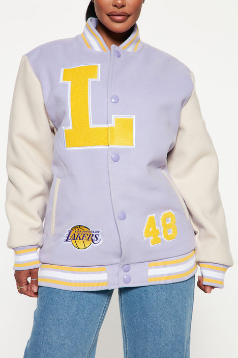 Los Angeles Lakers Varsity Jacket - Black, Fashion Nova, Mens Jackets