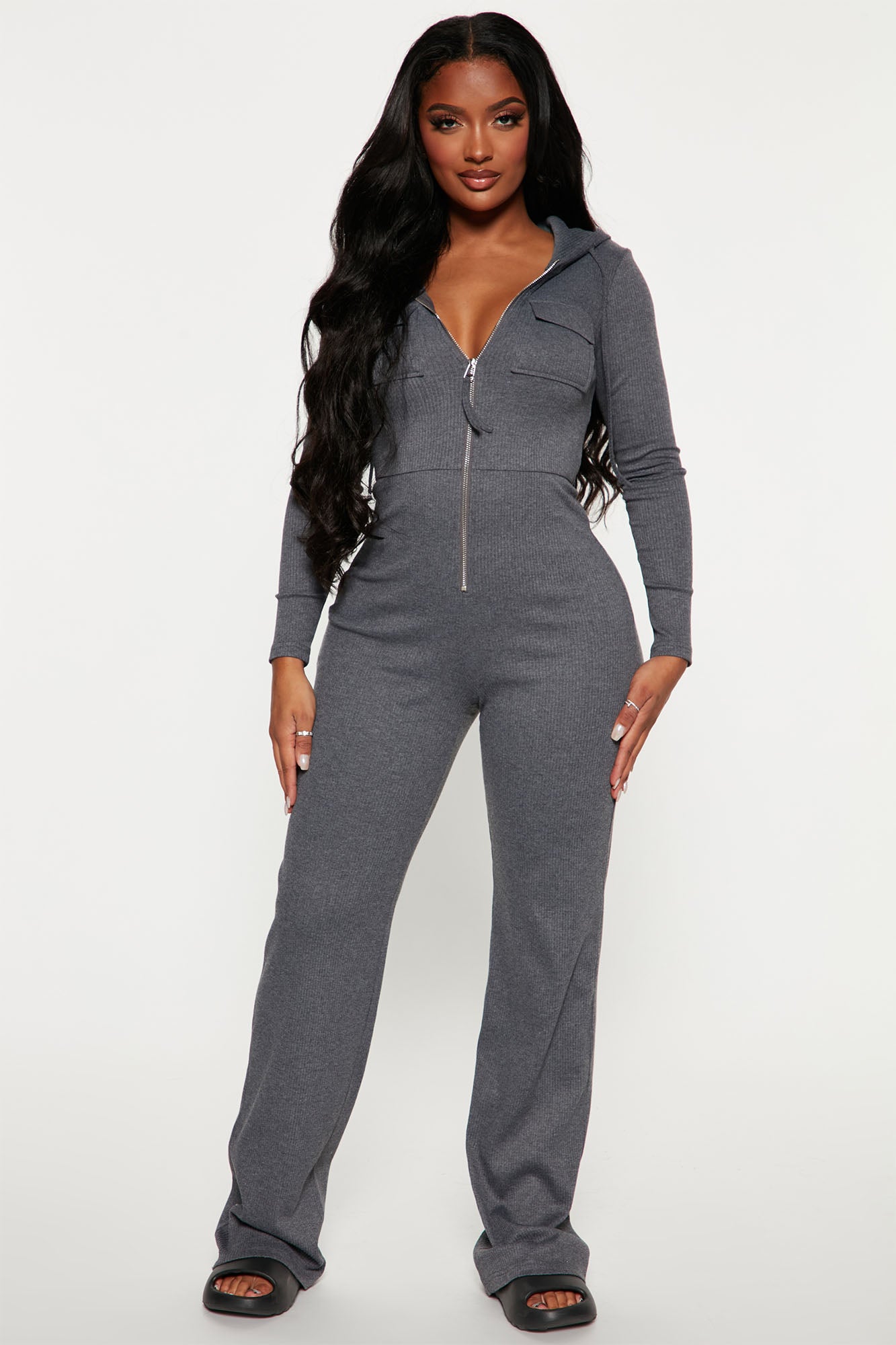 All zipped up jumpsuit fashion sale nova