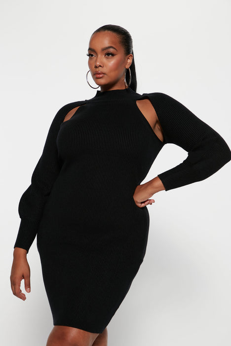 Elegant cheap black sweater