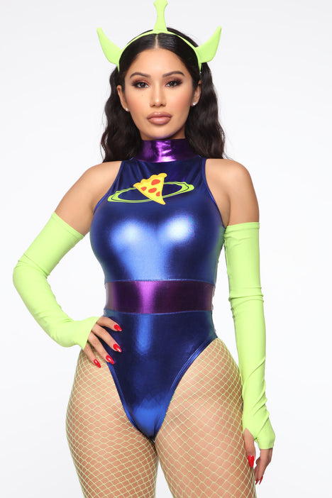 Ooooh The Claw 4 Piece Costume Set Blue