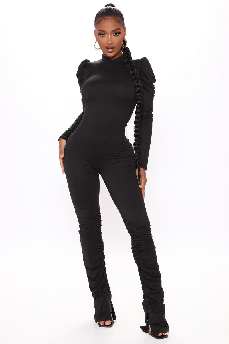 Pretty In Power Jumpsuit - Black | Fashion Nova, Jumpsuits | Fashion Nova