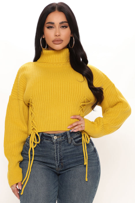 Fashion nova yellow sweater online