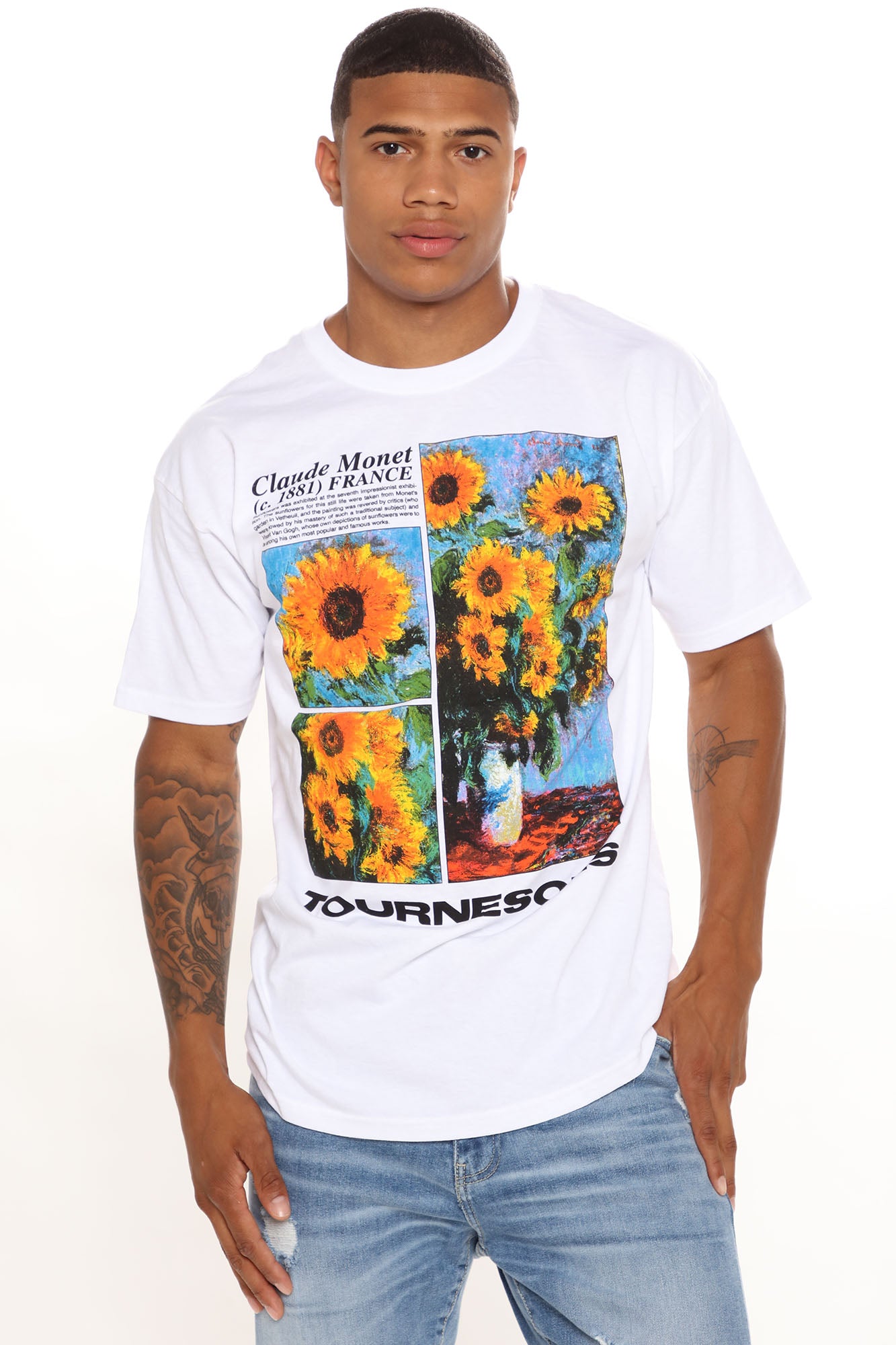 T shirt tournesol cheap