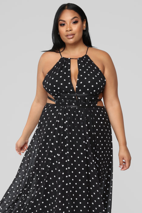 Fashion nova best sale polka dot dress