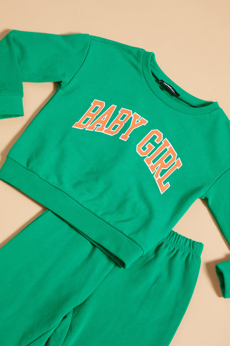 Baby girl sweatsuit fashion nova best sale