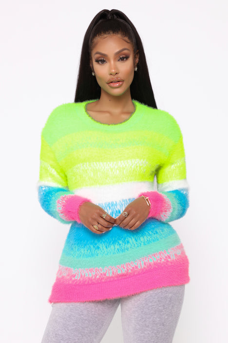 Womens store fuzzy sweaters