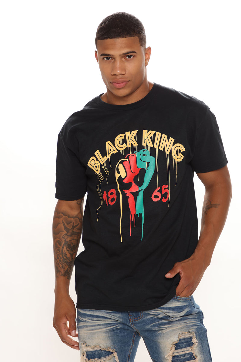 King Short Sleeve Tee - Black | Fashion Nova, Mens Graphic Tees ...
