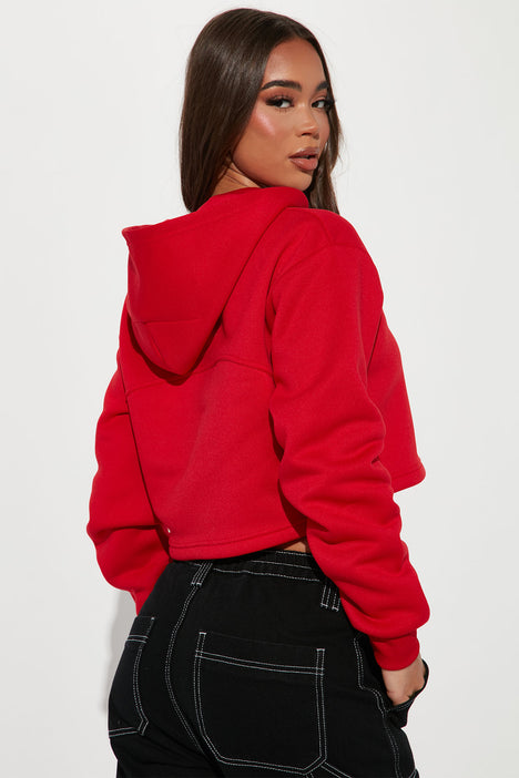 Chiefs hotsell cropped hoodie