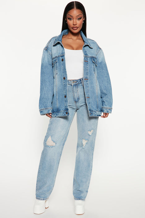 Wish cheap jean jacket