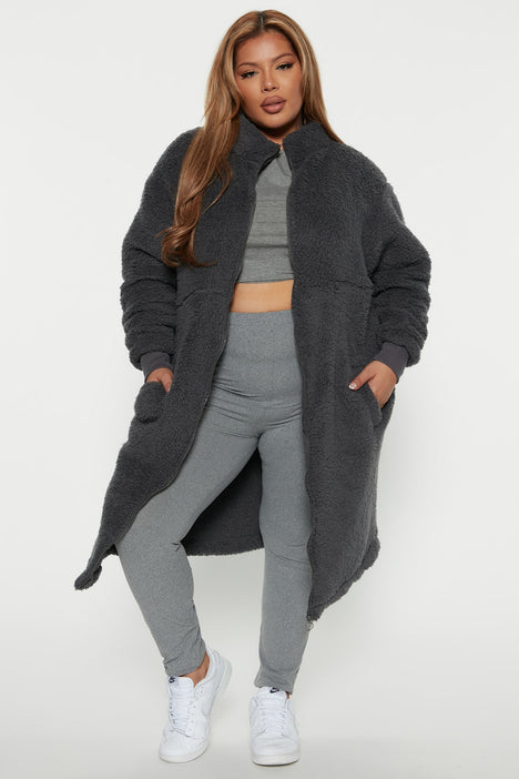 Fashion nova plus size coats outlet