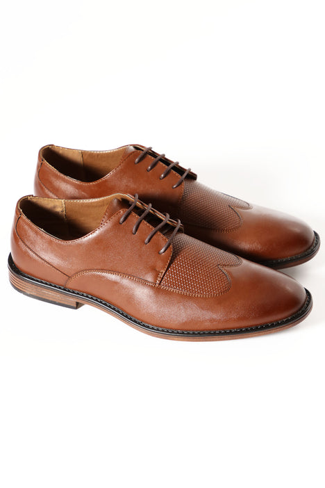 With The Business Dress Shoes Brown Fashion Nova Mens Shoes