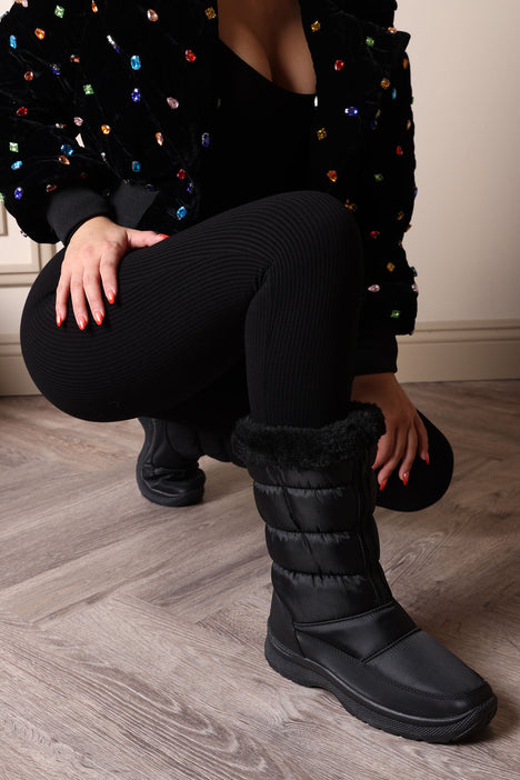 Adanna faux fur hotsell trim boots