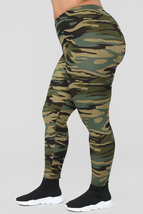 Fashion nova cheap camo leggings