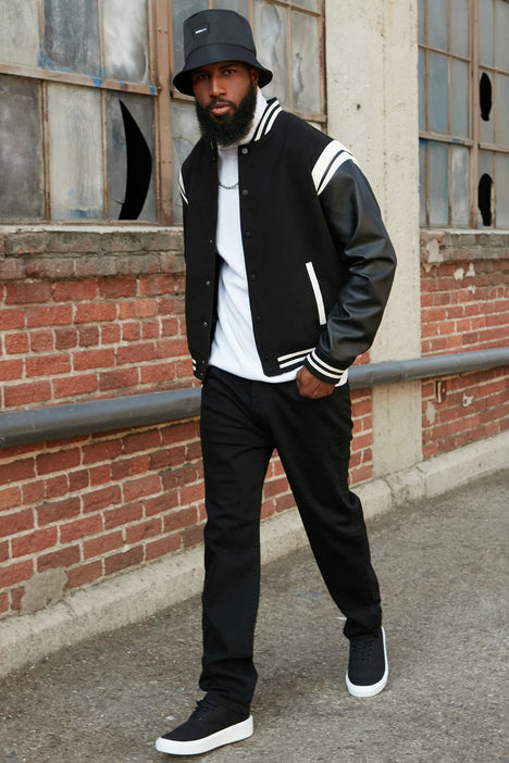 Black hat fashion men hot sale