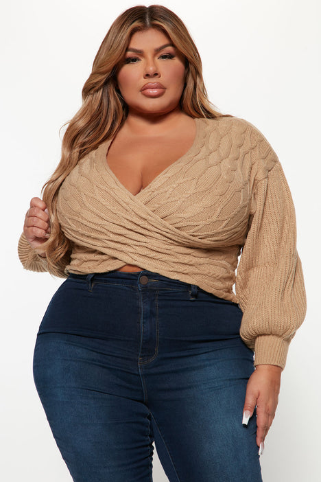 Fashion nova 2024 plus size sweaters